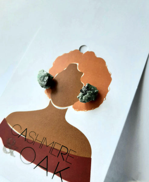 Emerald Crystal Earrings