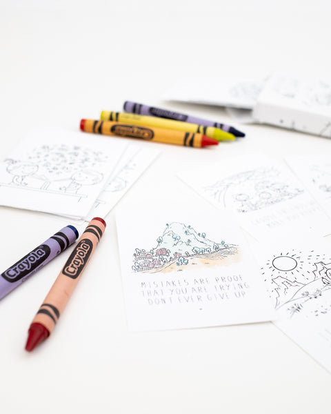 Kid's Colour Me Mindfulness Deck