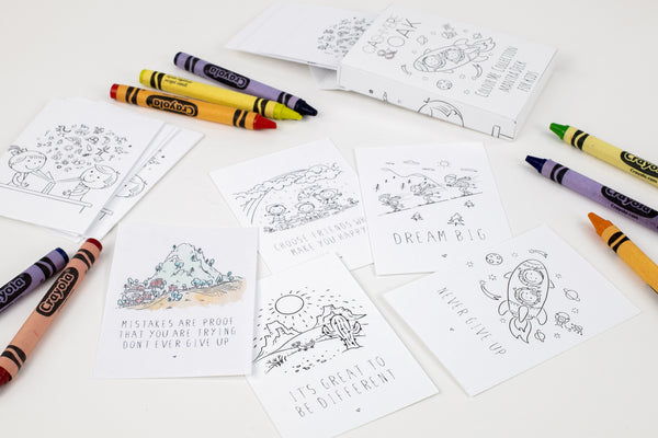 Kid's Colour Me Mindfulness Deck