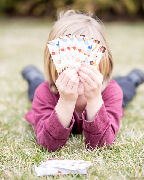 Kid's Rainbow Mindfulness Deck