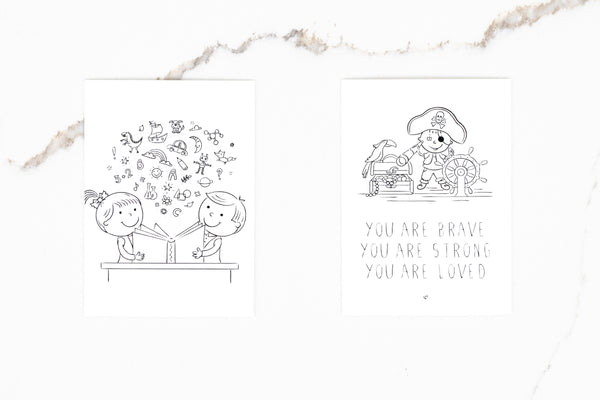 Kid's Colour Me Mindfulness Deck