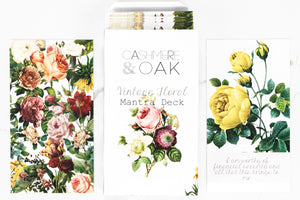 Vintage Floral Botanical Deck