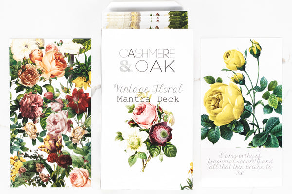 Vintage Floral Botanical Deck
