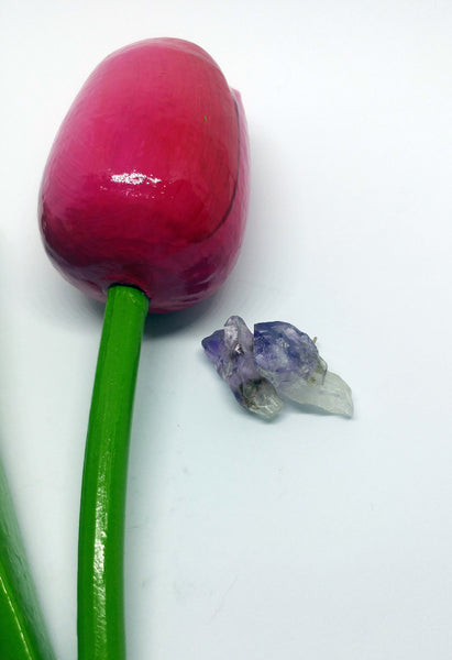 Amethyst Crystal Earrings
