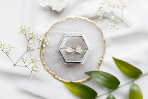 Clear Quartz Earrings