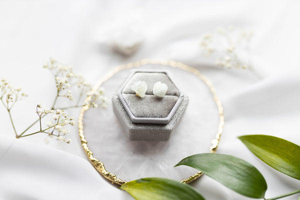 Clear Quartz Earrings