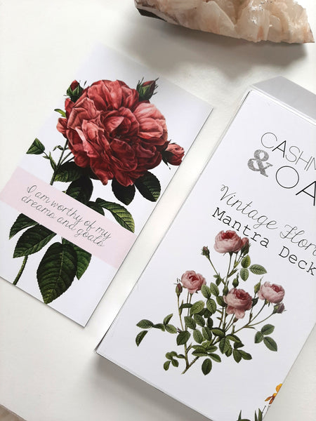 Vintage Floral Botanical Deck